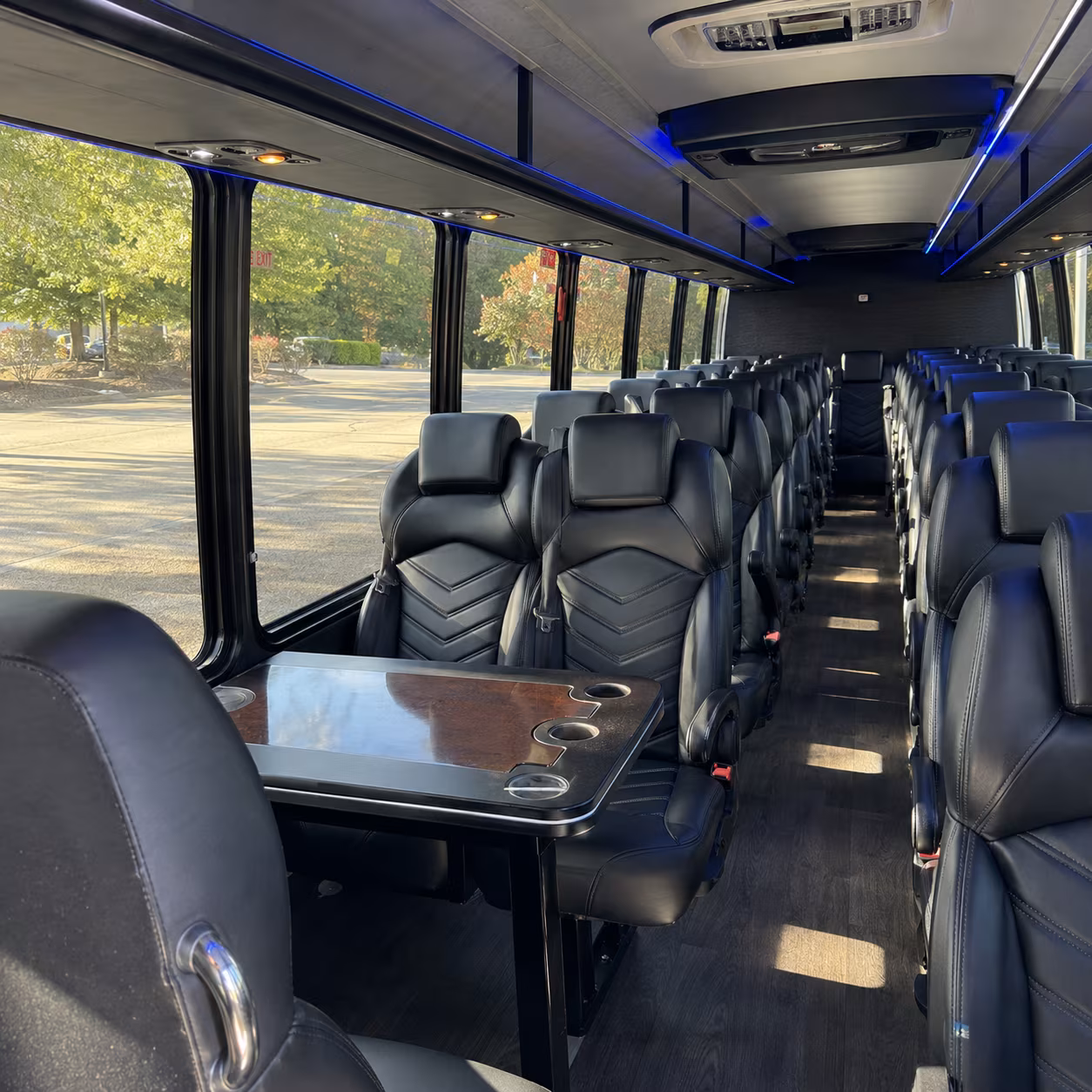 grand rapids 30 passenger minibus interior