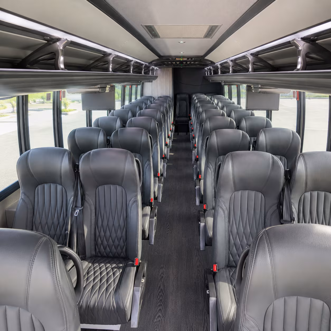 grand rapids 35 passenger minibus interior